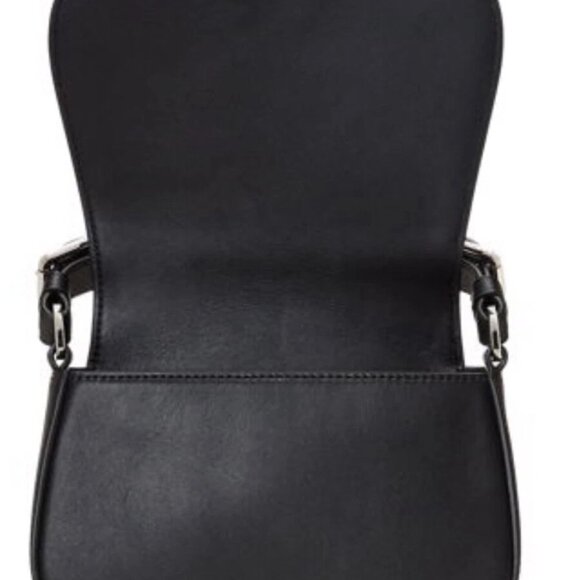 Lauren Ralph Lauren Tanner Houndstooth Medium Crossbody Bag - Picture 4 of 11